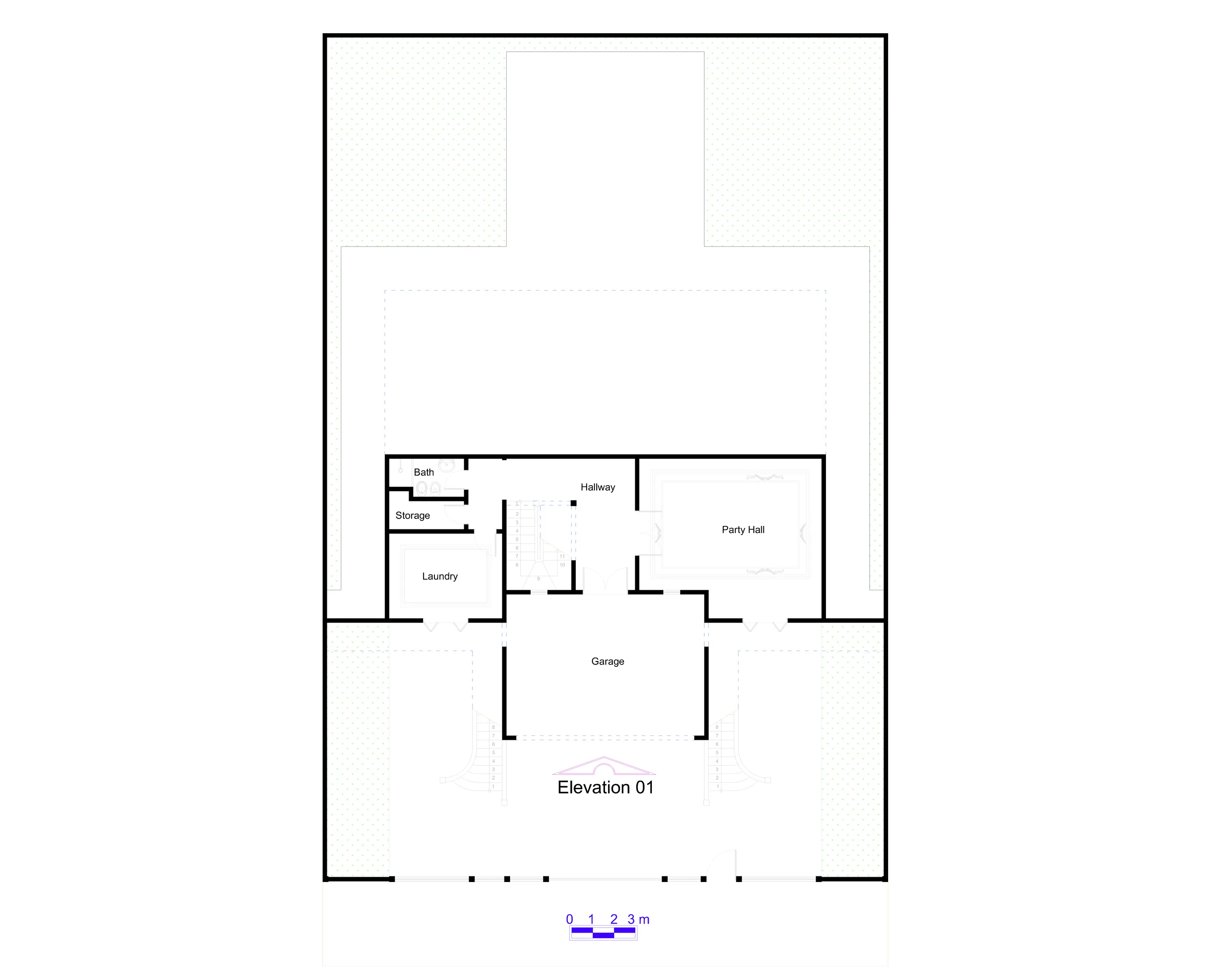 02 - Lower Floor Plan